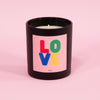 Rose Velvet & Oud LOVE Black Candle