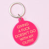 Giving a Fuck Doesn't Go With My Outfit Keytag