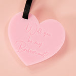Bridesmaid Proposal Scent Heart