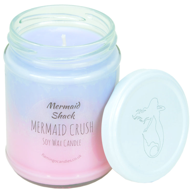 Mermaid Crush Purple/Pink Ombre Candle