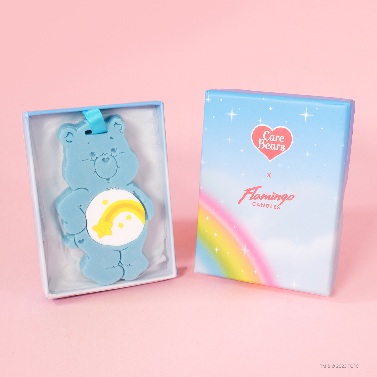 Care Bears x Flamingo Candles Apple Orchard Wish Bear Scent Shape