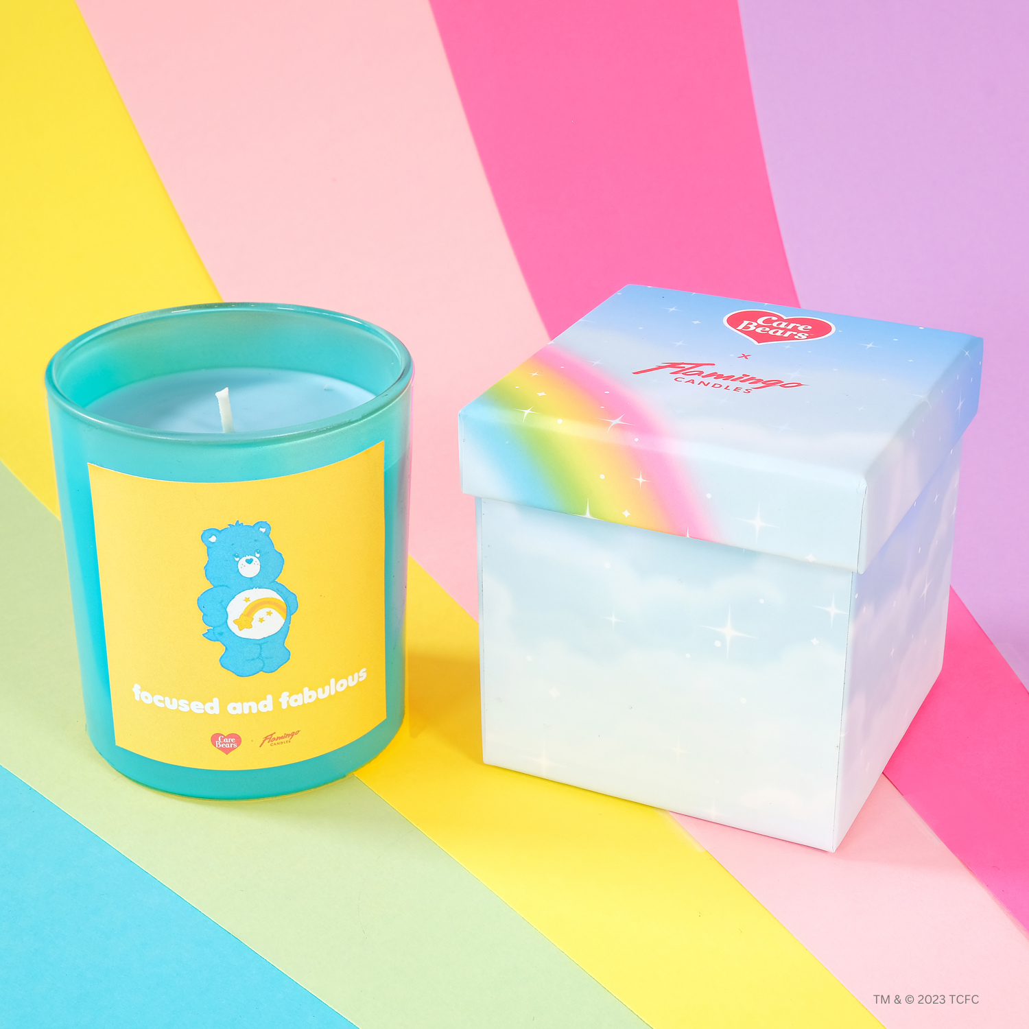 Care Bears x Flamingo Candles Apple Orchard Wish Bear Jar Candle