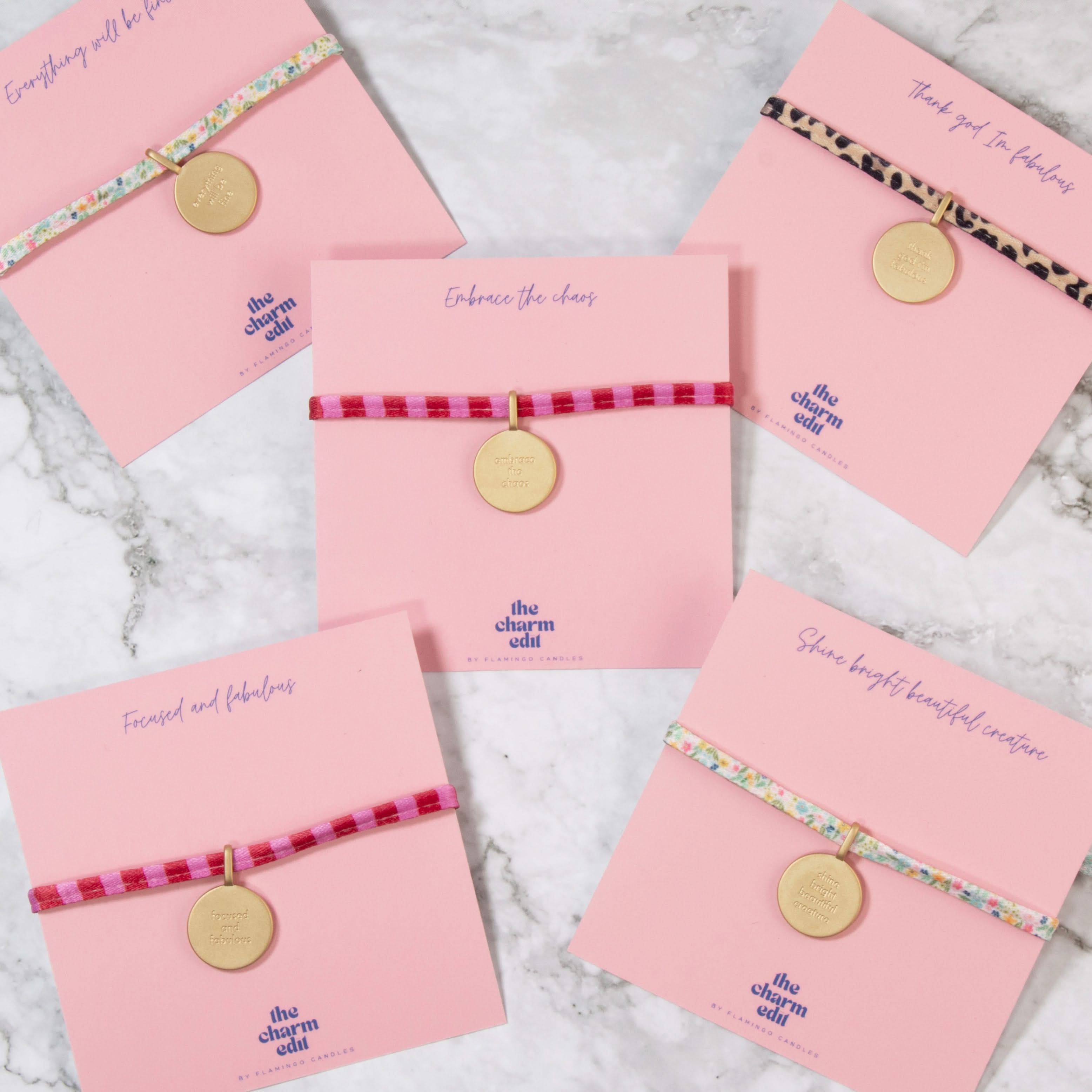 Well Behaved Women Don’t Make History Charm Tie Bracelet