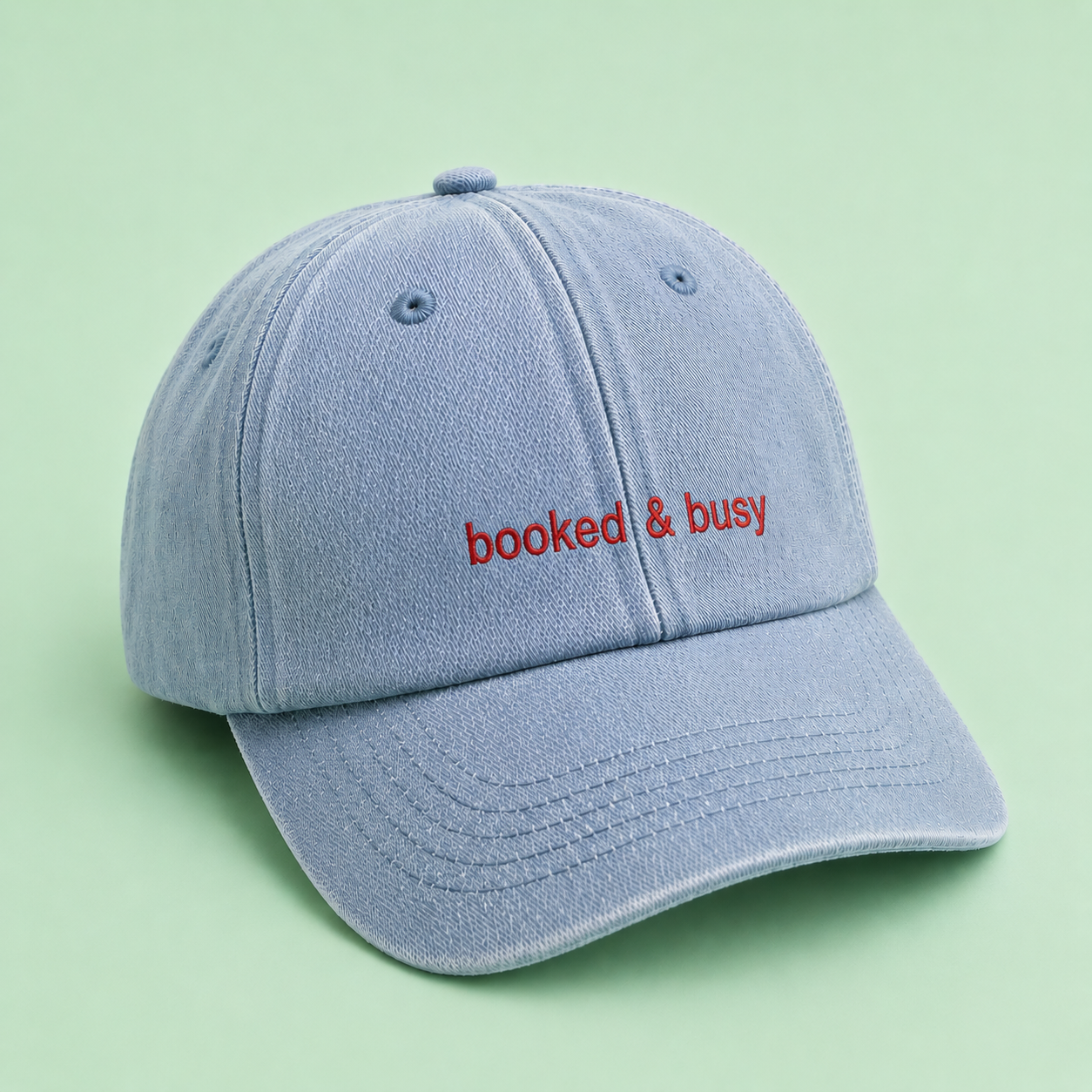 Booked & Busy Cap