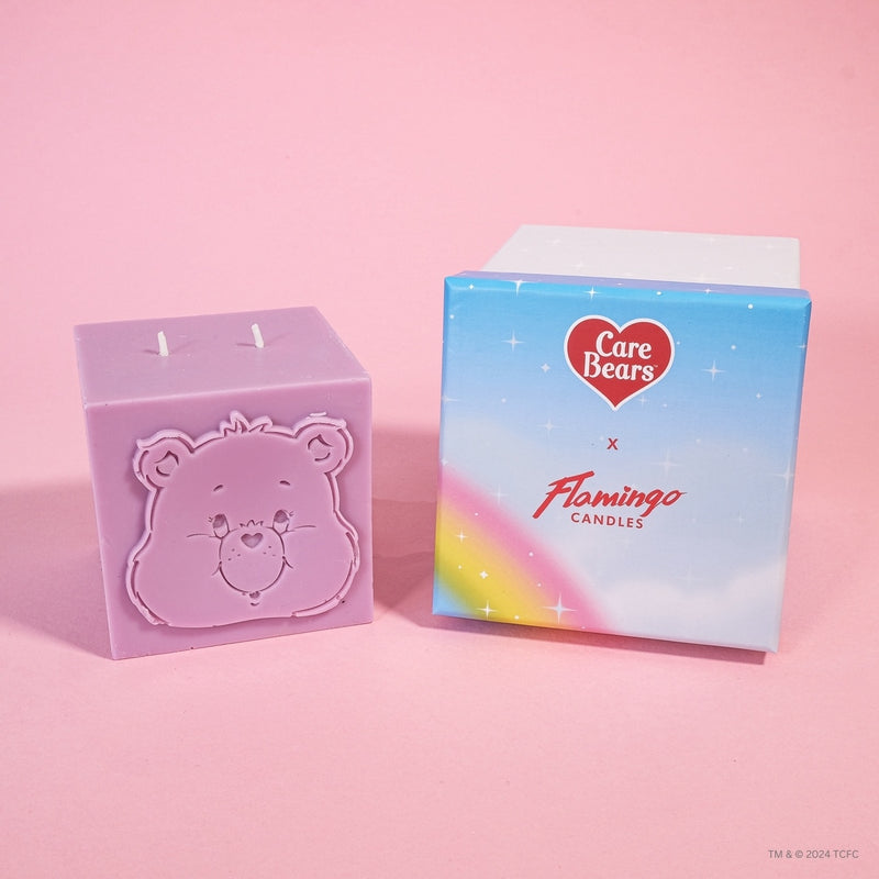 Care Bears x Flamingo Candles Watermelon Share Bear Cube Pillar Candle