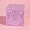 Care Bears x Flamingo Candles Watermelon Share Bear Cube Pillar Candle