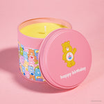 Care Bears x Flamingo Candles Cute Cupcake Birthday Bear Tin Candle