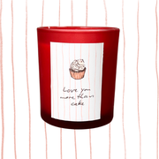 Cheesecake Love You More Than Cake Candle