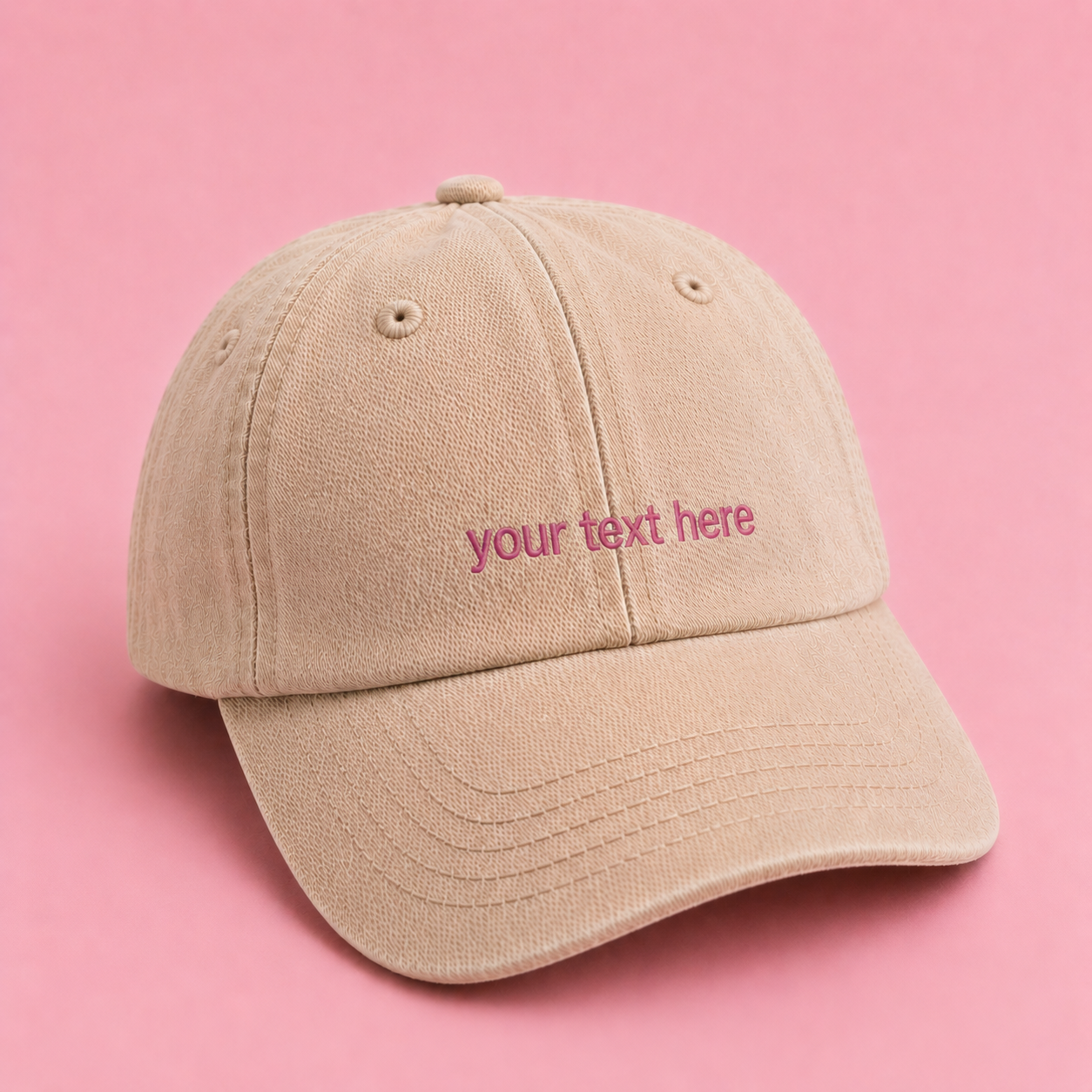 Create Your Own Custom Embroidered Cap
