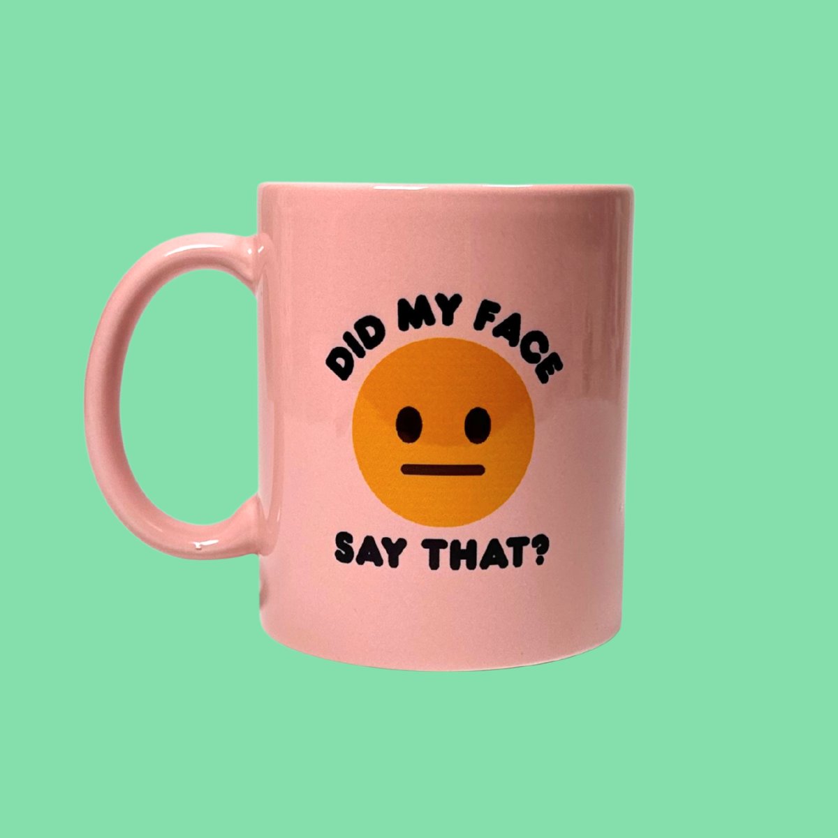 Did My Face Say That? Mug