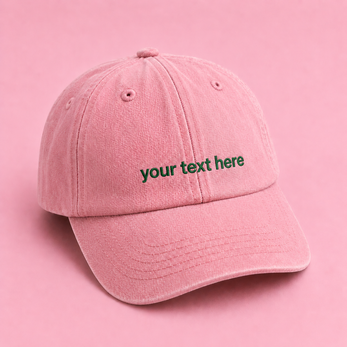 Create Your Own Custom Embroidered Cap