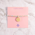 Everything Will Be Fine Charm Tie Bracelet