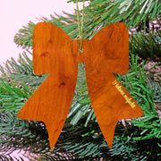 Hakuna Mafuckit Tortoiseshell Christmas Bow Bauble Tree Decoration