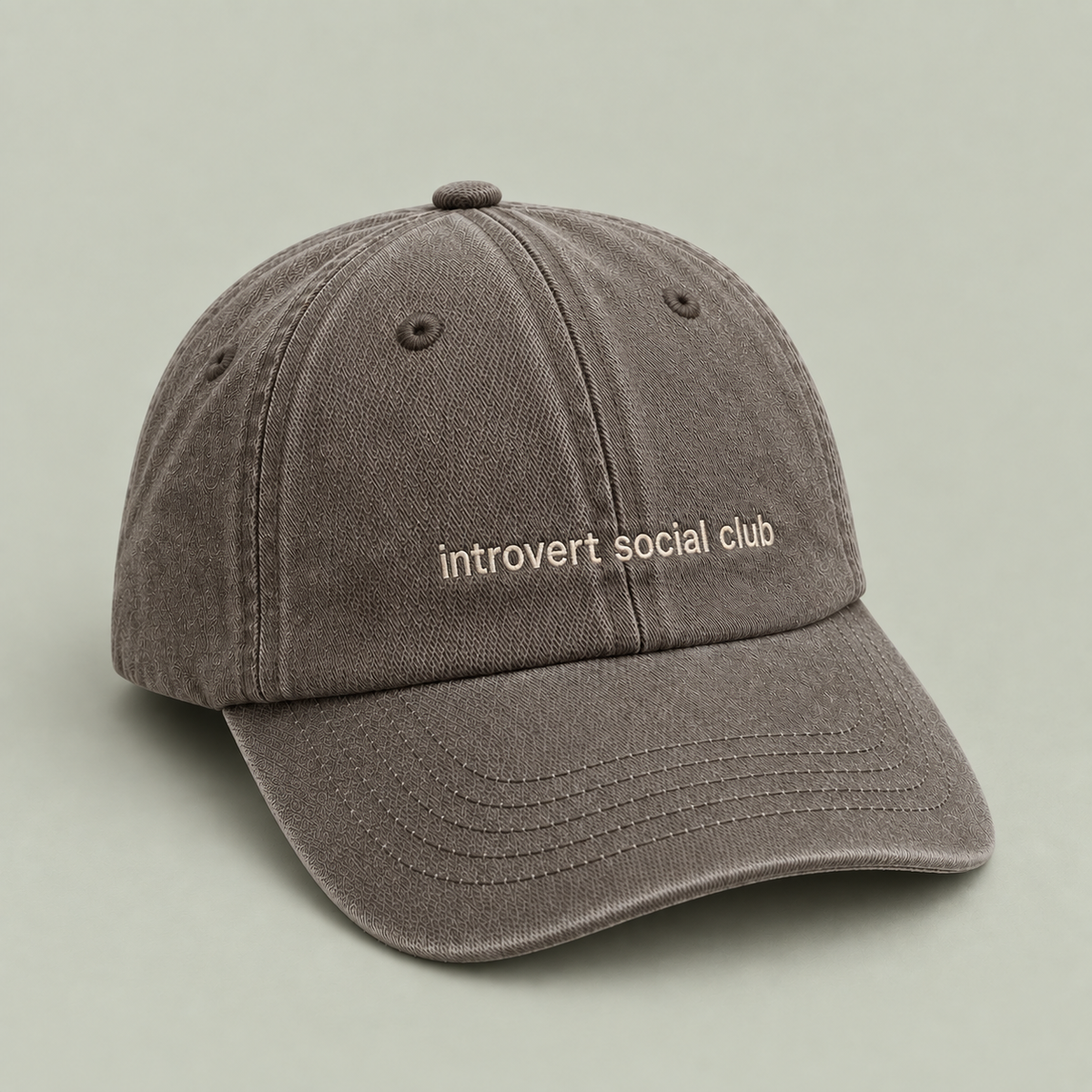 Introvert Social Club Cap