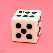 Monopoly x Flamingo Candles Roll the Dice Black & White Pillar Candle