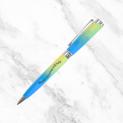 Maybe Swearing Will Help Blue & Green Pen