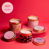 Pink Ribbon Everything Will Be OK Thoughtful Floral Tin Candle