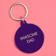 Pawsome Dad Keytag