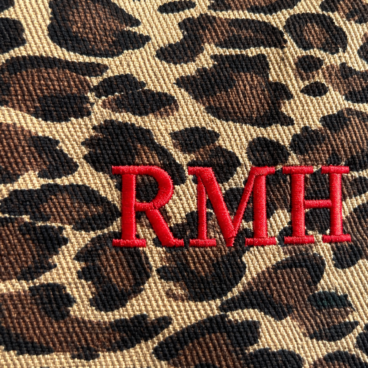 Personalised Leopard Print Canvas Tote Bag