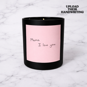 Personalised Handwriting Mother's Day Jar Candle