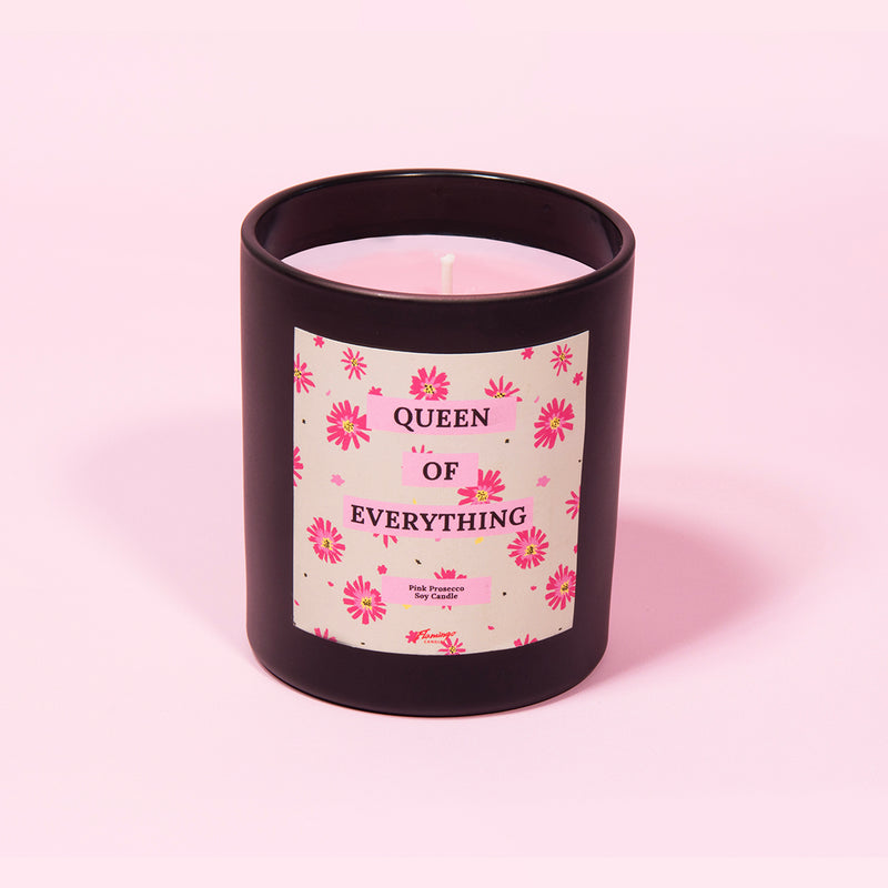 Pink Prosecco Queen of Everything Jar Candle