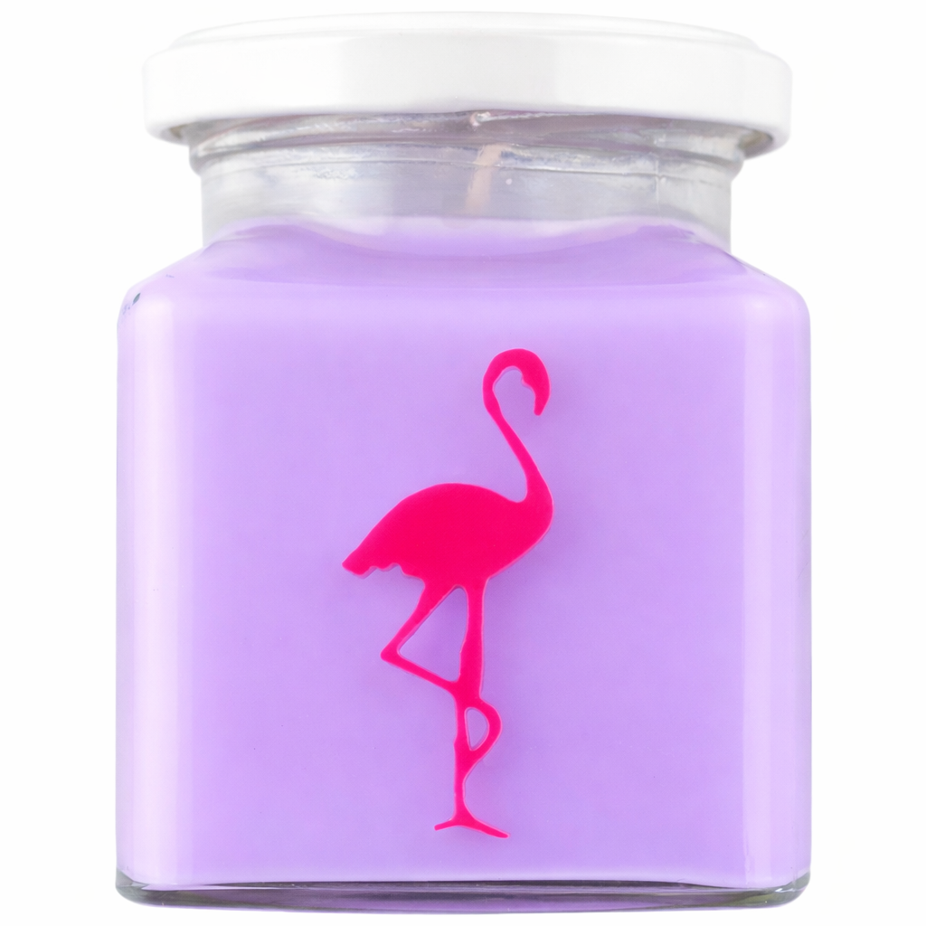 Raspberry & Honey Classic Flamingo Candle