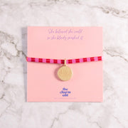 She Believed She Could So She Bloody Smashed It Charm Tie Bracelet