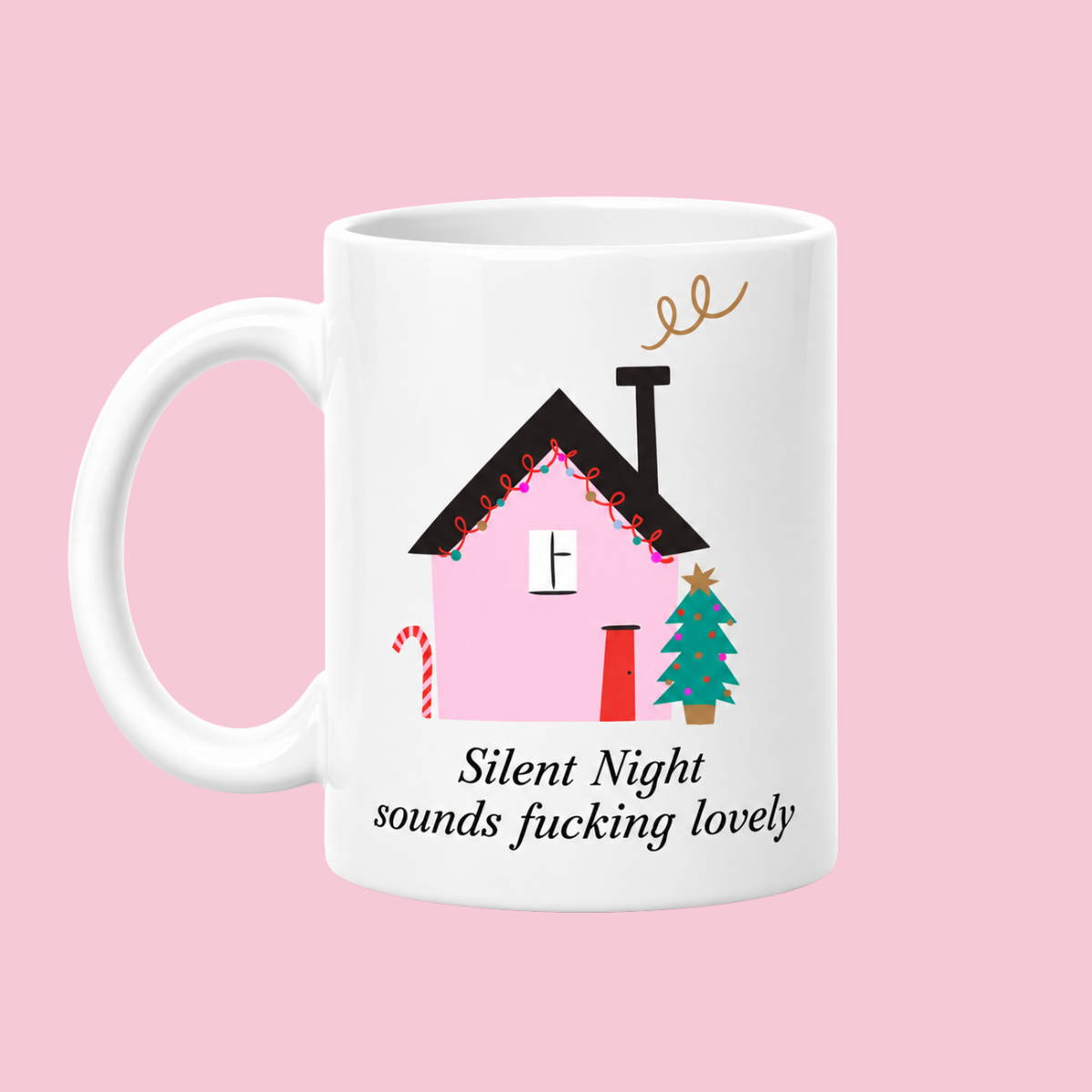 Silent Night Christmas Mug