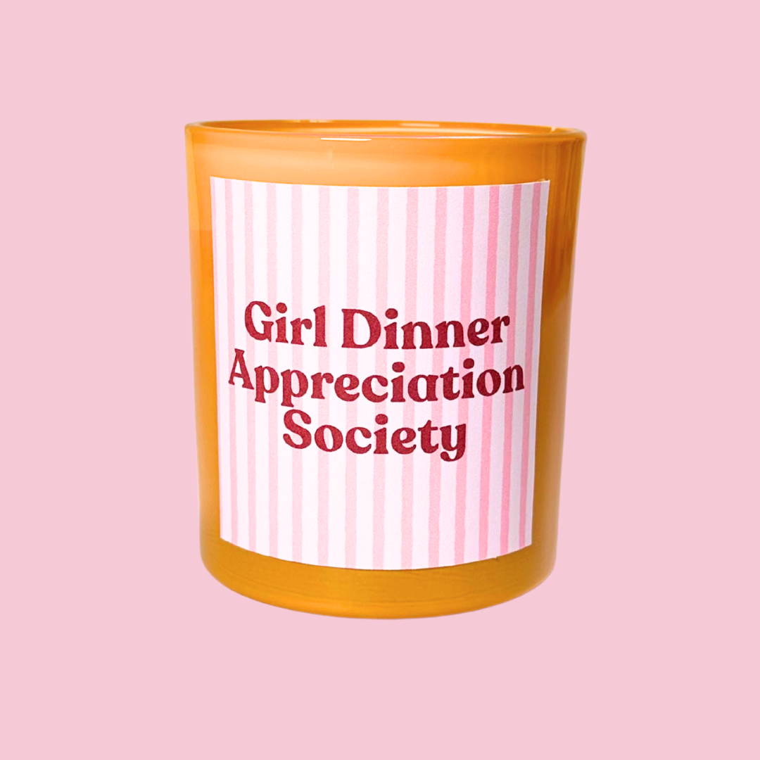Silver Needle & Rose Tea Yellow Girl Dinner Appreciation Society Candle