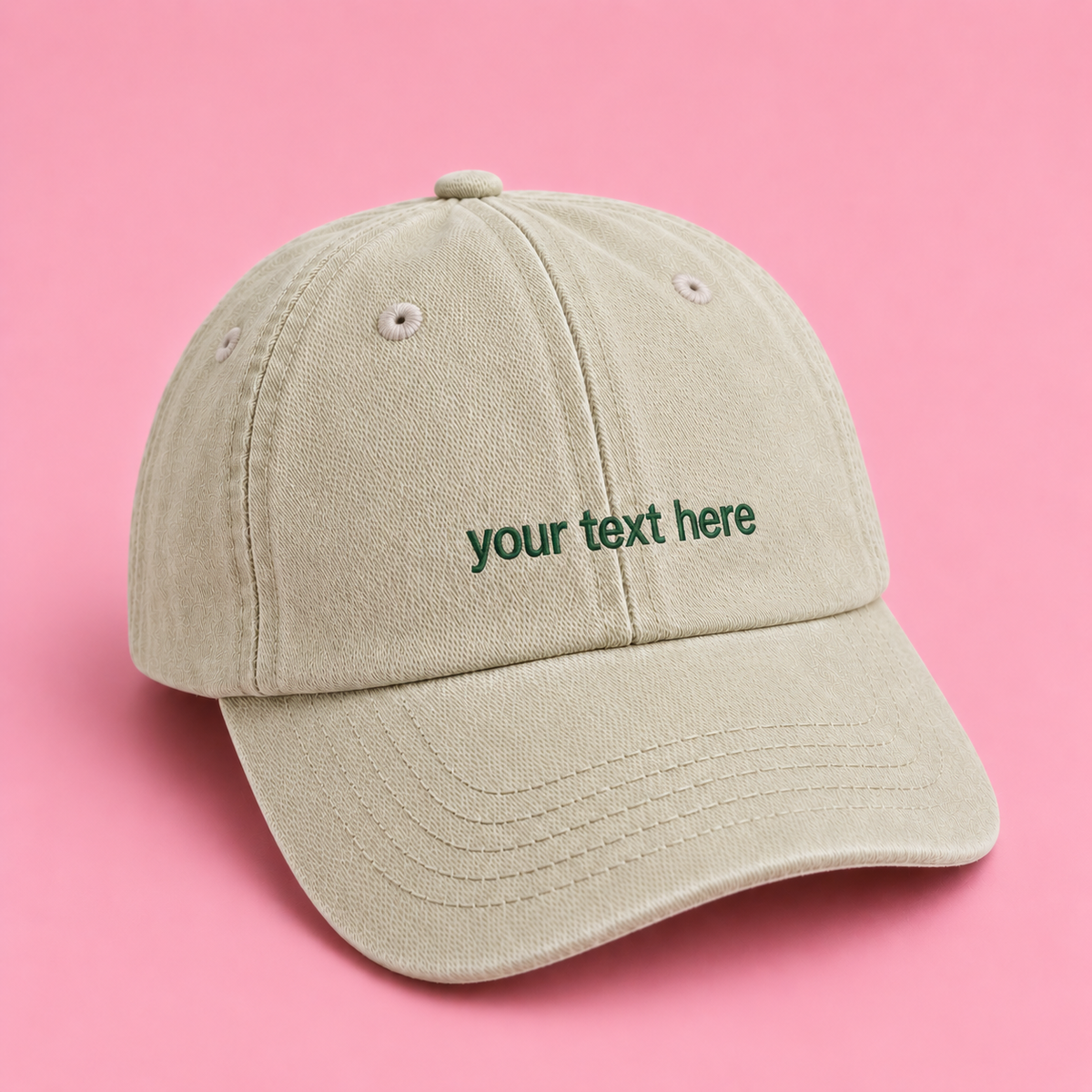 Create Your Own Custom Embroidered Cap