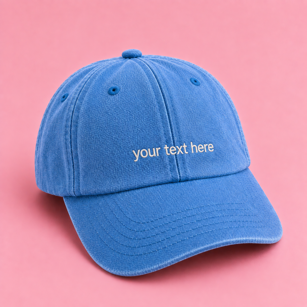Create Your Own Custom Embroidered Cap