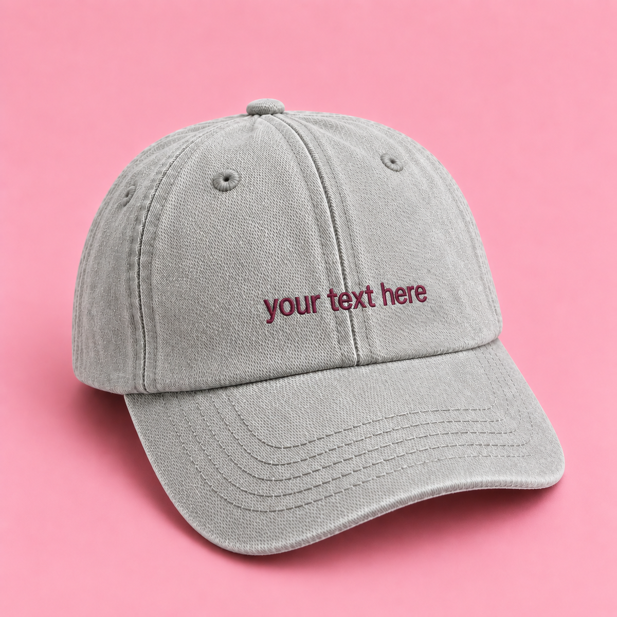 Create Your Own Custom Embroidered Cap