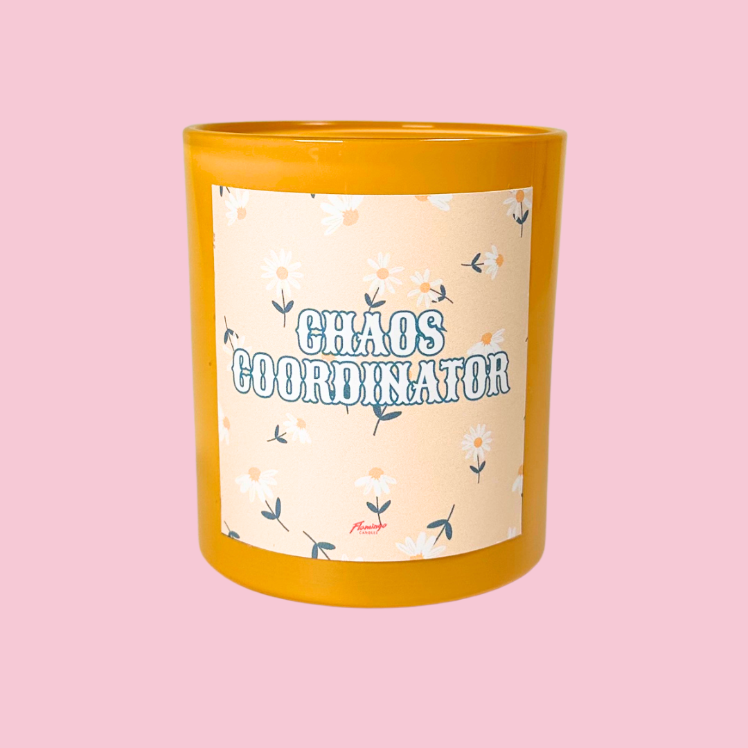 White Tea & Mint Chaos Coordinator Flower Candle