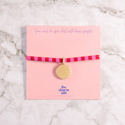 You Can’t Do Epic Shit With Basic People Charm Tie Bracelet