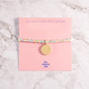 You Deserve a Whole Sheet of Gold Stars Charm Tie Bracelet