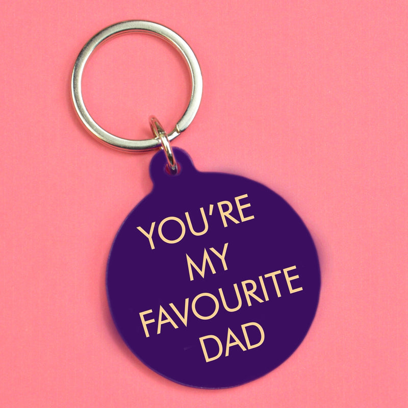 You're My Favourite Dad Keytag