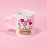 You Are Just My Type Valentine Heart Mug