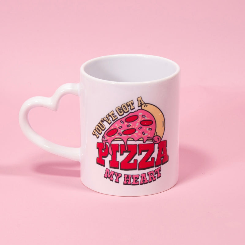 You've Got a Pizza My Heart Valentine Mug