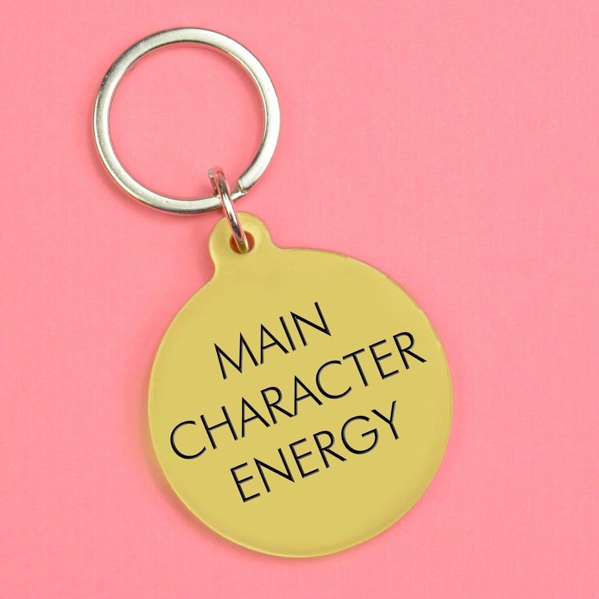 Main Character Energy Keytag