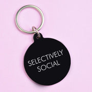 Selectively Social Keytag