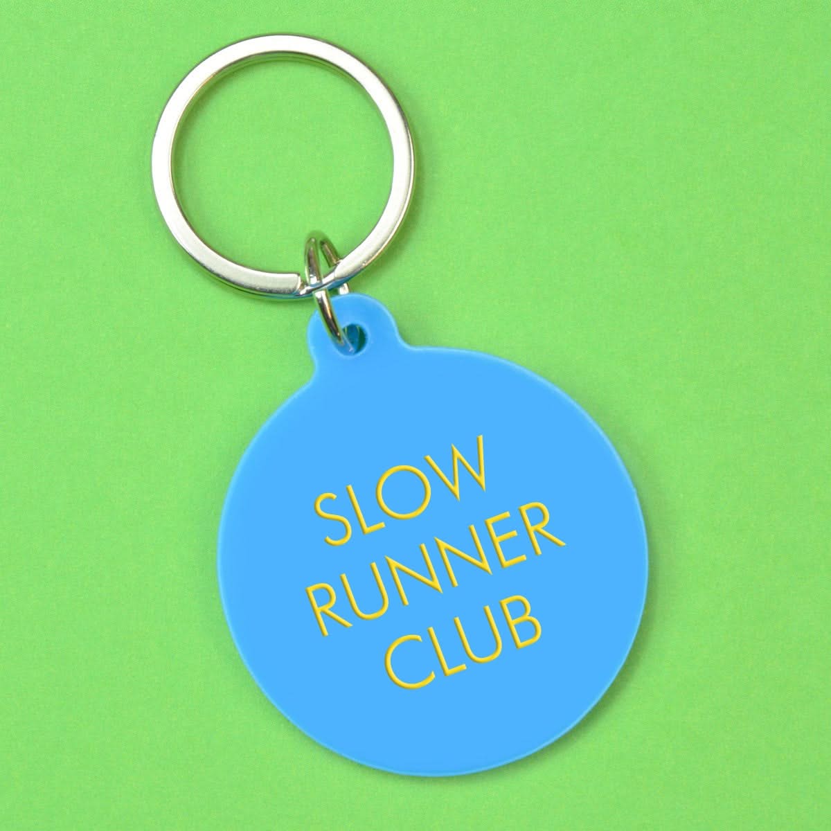 Slow Runner Club Keytag