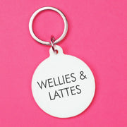 Wellies & Lattes Keytag
