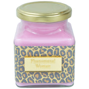 Thai Lime & Mango Phenomenal Woman Leopard Square Candle