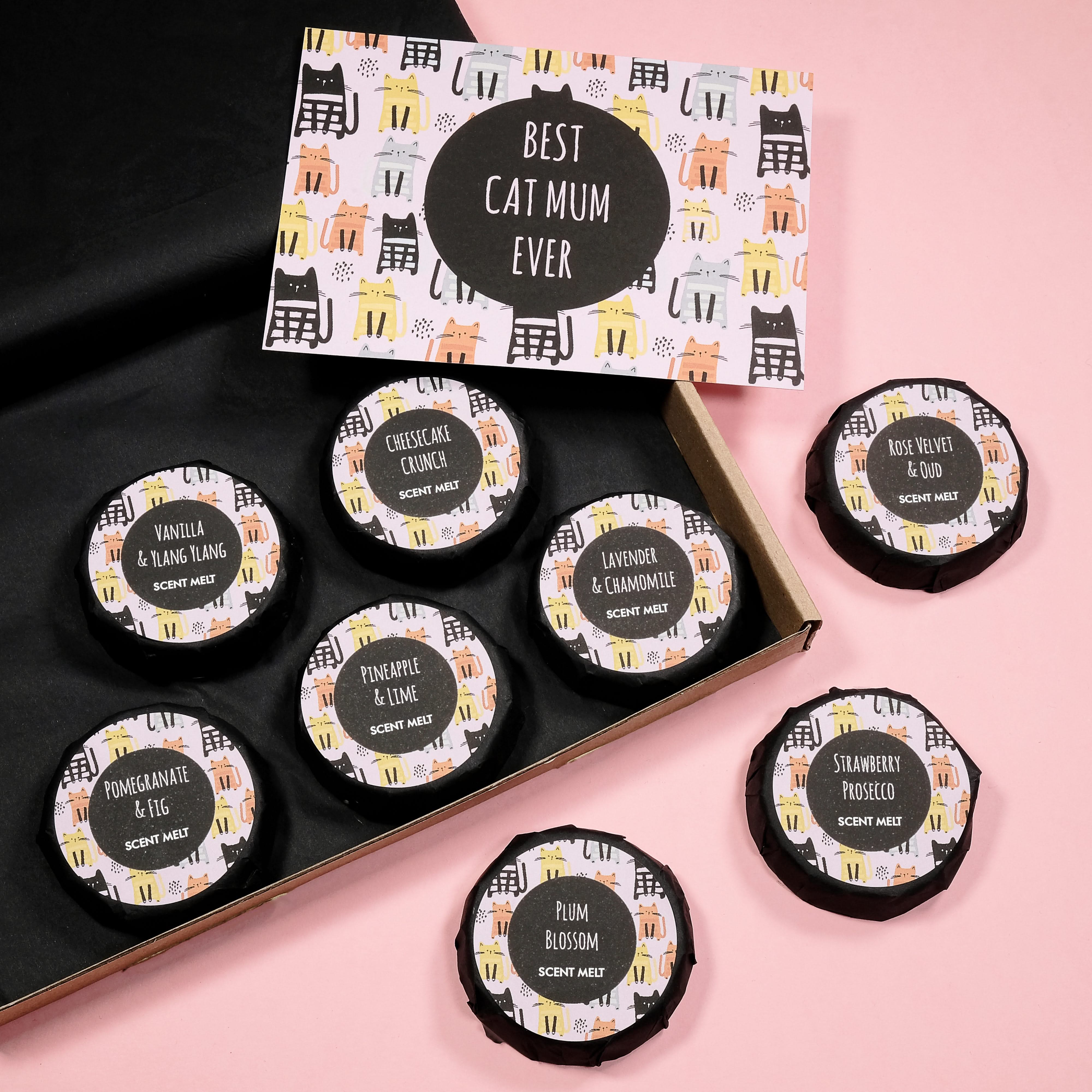 Best Cat Mum Ever Scent Melt Letterbox Gift