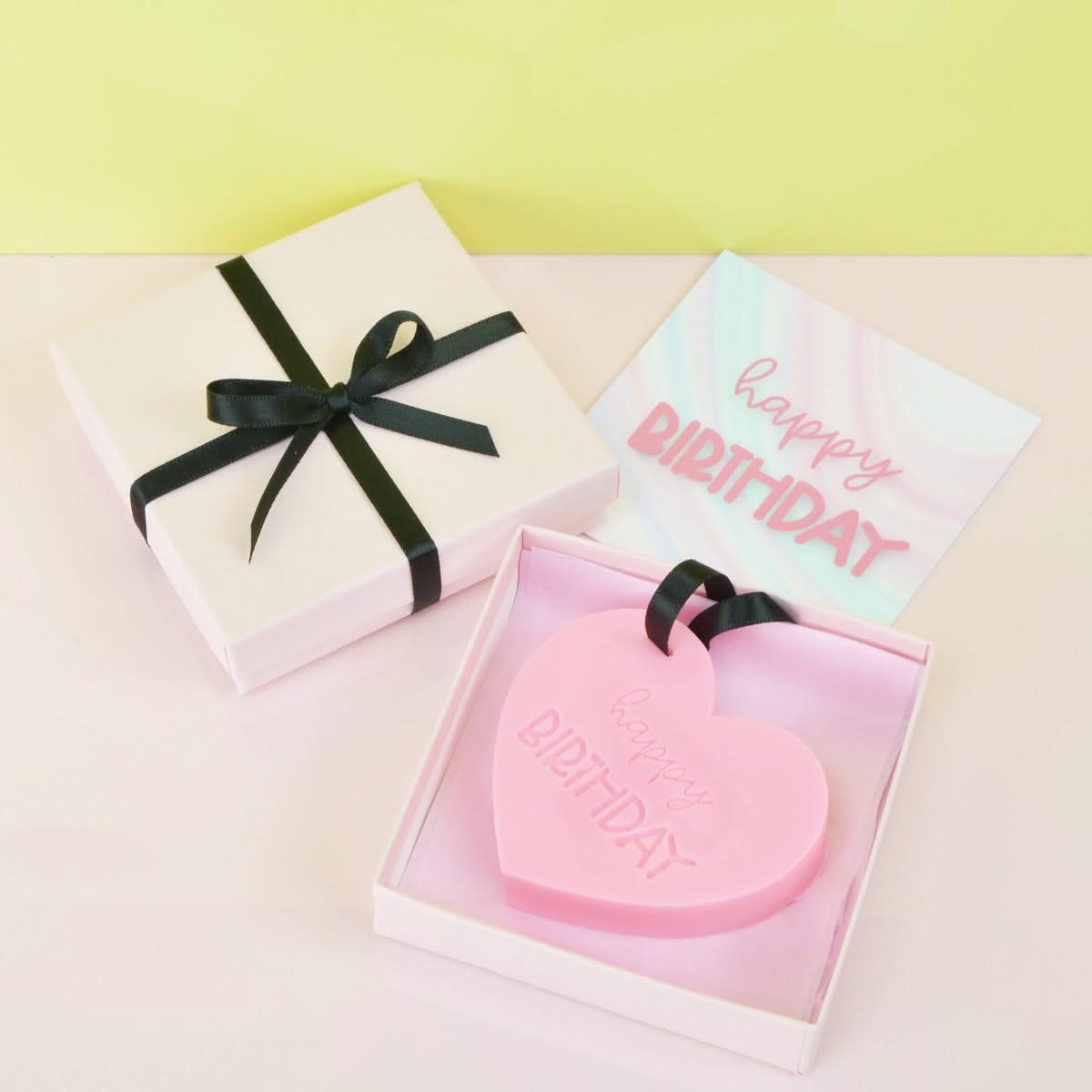 Birthday Scent Heart Letterbox Gift