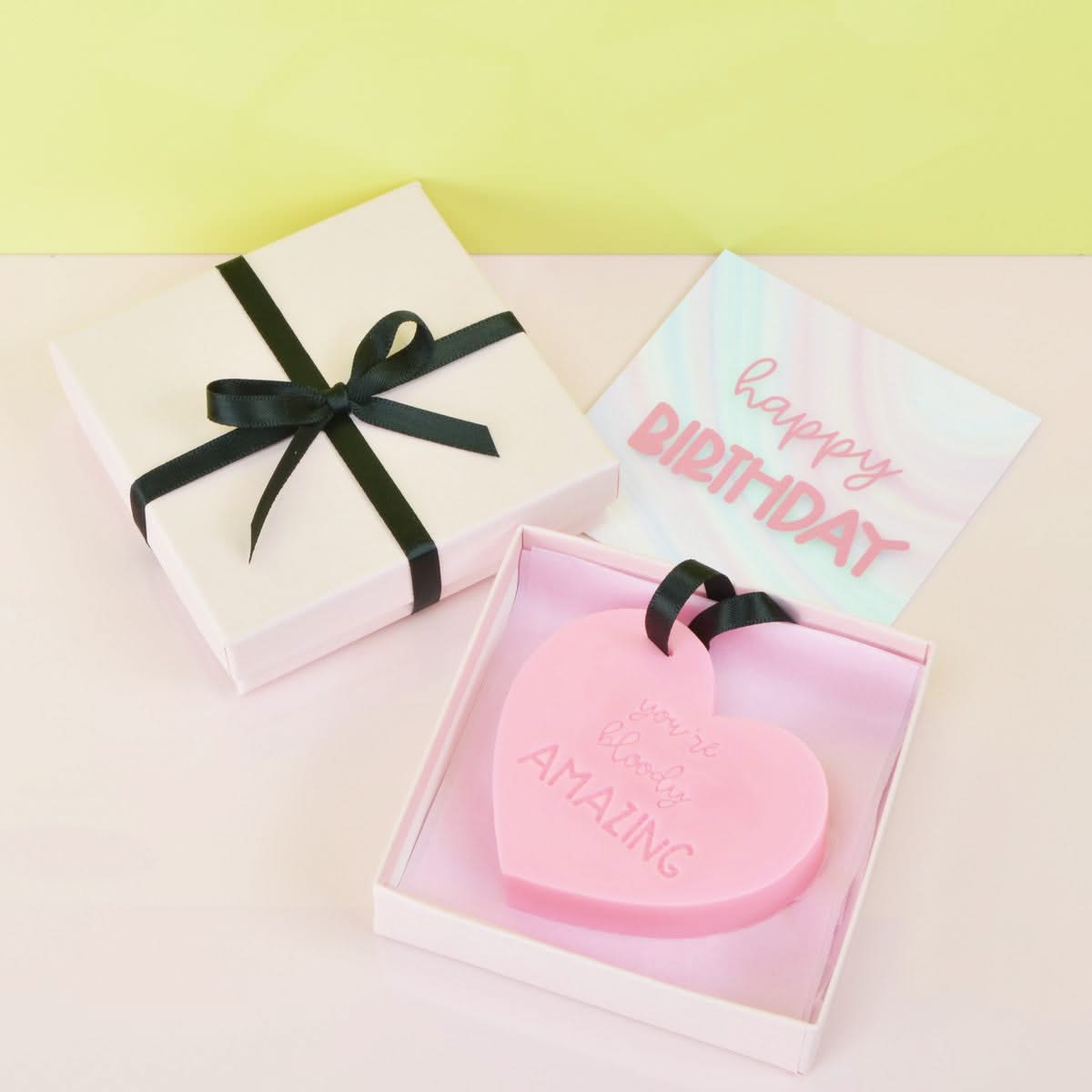 Birthday Scent Heart Letterbox Gift