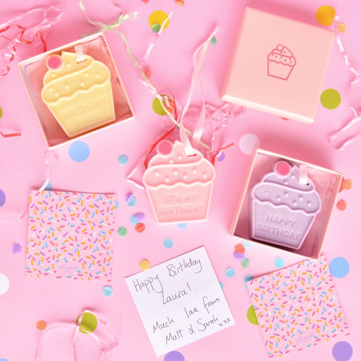 Passionfruit Martini Birthday Babe Scent Cupcake Letterbox Gift