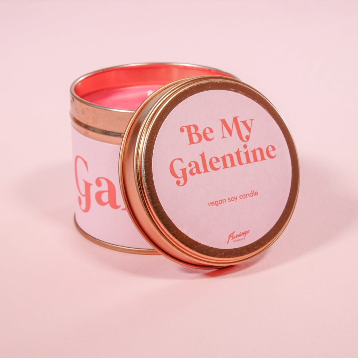 Pomegranate & Fig Be My Galentine Valentine Tin Candle
