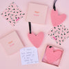 Pink Ribbon Scent Heart Letterbox Gift