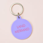 Land Mermaid Keytag